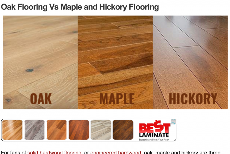 Most Advice About Hardwood Flooring On, Oak Versus Maple Hardwood Floors